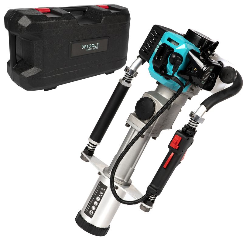 Casa si Gradina - Gradinarit si plante - Utilaje gradina - Coase electrice si motocoase - Masina batut stalpi Detoolz 1.8Nm 2000bpm motor 44CC 2T - Infinity.ro