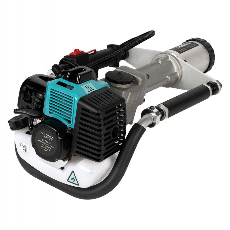 Casa si Gradina - Gradinarit si plante - Utilaje gradina - Coase electrice si motocoase - Masina batut stalpi Detoolz 1.8Nm 2000bpm motor 44CC 2T - Infinity.ro