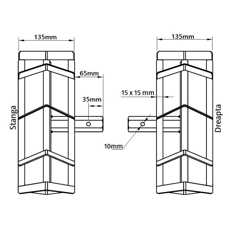 Casa si Gradina - Gradinarit si plante - Utilaje gradina - Motosape si motocultoare - Set roti metalice 300x135 cu manicot, 23 de axe, Elefant - Infinity.ro