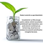 Casa si Gradina - Sanitare - Instalatii hidro - Sisteme filtrare instalatii - Filtru Profesional Pentru Purificarea Apei cu 7 Straturi de Filtrare|Indeparteaza Clorul, Metalele Grele, Rugina, Sedimente, Materia Organica|Filtreaza Pana 6l/m, Usor de Instalat| Inox, Argintiu - Infinity.ro
