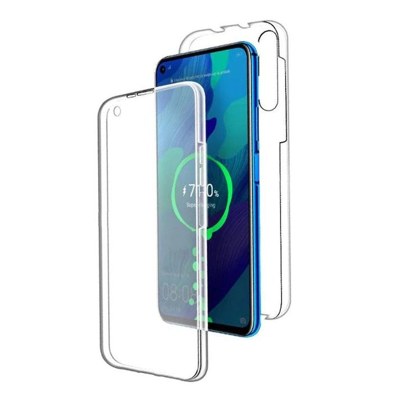 Laptop, Telefoane si Tablete - Telefoane mobile si accesorii - Accesorii Telefoane - Huse telefoane - Husa de protectie Flippy® pentru Huawei Y5 2019 Full Tpu 360 Transparent - Infinity.ro