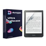 Laptop, Telefoane si Tablete - Ebook reader si accesorii - Accesorii eBook Reader - Folie Mata Duragon, pentru Kobo Clara HD 2018, ecran 6", Kit inclus, Anti-Amprenta, silicon - Infinity.ro
