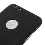 Laptop, Telefoane si Tablete - Telefoane mobile si accesorii - Accesorii Telefoane - Huse telefoane - Husa Apple iPhone 6 Plus/6S Plus Full Cover 360 Negru + Folie de protectie - Infinity.ro