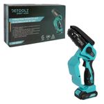 Casa si Gradina - Gradinarit si plante - Utilaje gradina - Fierastraie cu lant - Fierastrau 110mm cu lant si acumulator 18V 2Ah - Infinity.ro