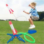 Jucarii, Copii si Bebe - Jucarii si jocuri - Jucarii & jocuri educative - Jocuri si jucarii educative - Jucarie pentru copii, Flippy, lansator rachete cu piciorul, 3 rachete fara lumini - Infinity.ro