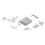 Electronice si Electrocasnice - Masini de spalat vase - Accesorii masini de spalat vase - Brat pulverizator apa superior Bosch 00679246 - Infinity.ro