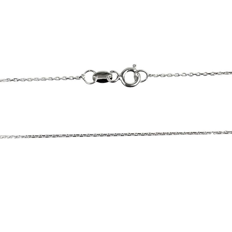 Fashion, accesorii si bijuterii - Femei - Bijuterii femei - Coliere femei - Lantisor Argint 925 Zale Patrate 55 cm - Infinity.ro