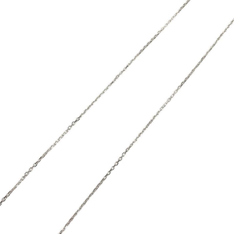 Fashion, accesorii si bijuterii - Femei - Bijuterii femei - Coliere femei - Lantisor din Argint 925, Zale Patrate 38 cm - Infinity.ro
