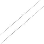 Fashion, accesorii si bijuterii - Femei - Bijuterii femei - Coliere femei - Lantisor din Argint 925, Zale Patrate 38 cm - Infinity.ro