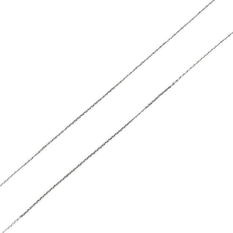Fashion, accesorii si bijuterii - Femei - Bijuterii femei - Coliere femei - Lantisor din Argint 925, Zale Patrate 38 cm - Infinity.ro