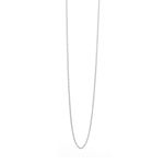 Fashion, accesorii si bijuterii - Femei - Bijuterii femei - Coliere femei - Lantisor din Argint 925 rodiat, model la baza gatului, 38 cm - Infinity.ro
