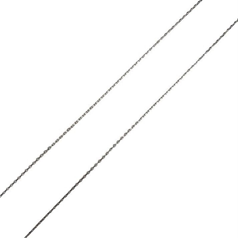 Fashion, accesorii si bijuterii - Femei - Bijuterii femei - Coliere femei - Lantisor din Argint 925 rodiat, model la baza gatului, 38 cm - Infinity.ro