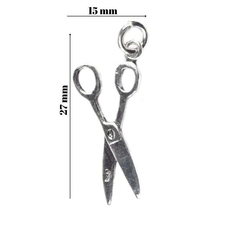 Fashion, accesorii si bijuterii - Femei - Bijuterii femei - Pandantive femei - Pandantiv, Jolie Silver, Argint 925, Model Foarfeca, 2.2 g, 27x15 mm - Infinity.ro