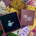 Fashion, accesorii si bijuterii - Femei - Bijuterii femei - Pandantive femei - Pandantiv, Jolie Silver, Argint 925, Model Inima cu Sageata, 0.7 g, 10x15 mm - Infinity.ro