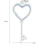 Fashion, accesorii si bijuterii - Femei - Bijuterii femei - Pandantive femei - Pandantiv, Jolie Silver, Argint 925, Model Cheie, 35 x 11 mm, 0.9 g - Infinity.ro