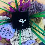 Fashion, accesorii si bijuterii - Femei - Bijuterii femei - Pandantive femei - Pandantiv din Argint 925 Jolie Silver, Model Cheita cu Aripi, 13 x 17 mm, 1.1 g - Infinity.ro