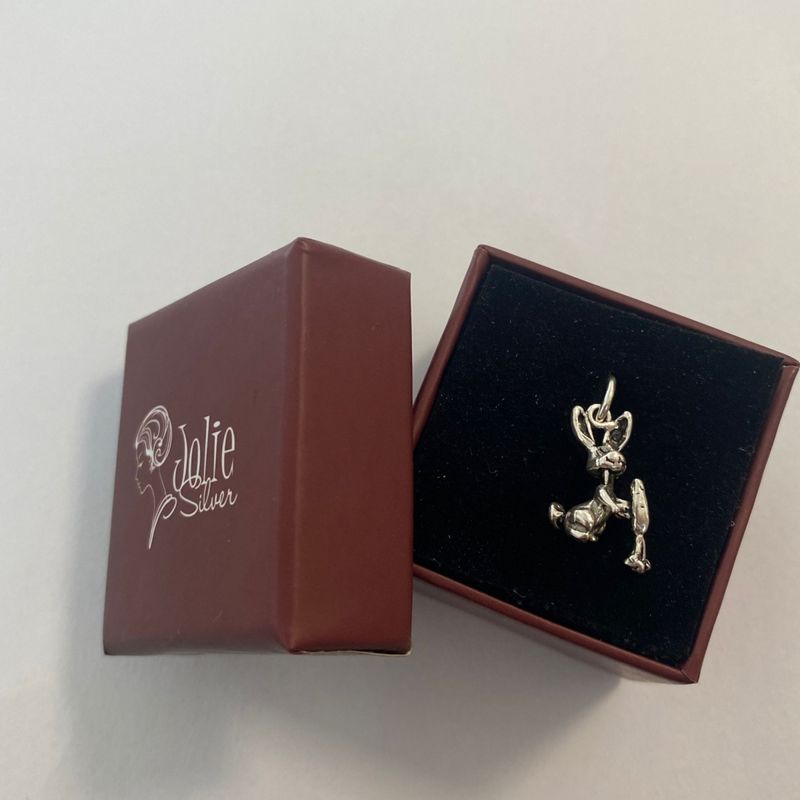 Fashion, accesorii si bijuterii - Femei - Bijuterii femei - Pandantive femei - Pandantiv, Jolie Silver, Argint 925, Model Iepuras cu Morcov, 1.5 g, 20x10 mm - Infinity.ro