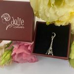 Fashion, accesorii si bijuterii - Femei - Bijuterii femei - Pandantive femei - Pandantiv, Jolie Silver, Argint 925, Model Eiffel Tower, 0.9 g, 25x5 mm - Infinity.ro