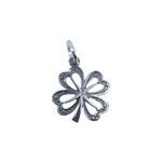 Fashion, accesorii si bijuterii - Femei - Bijuterii femei - Pandantive femei - Pandantiv din Argint 925 Trifoi Patinat - Infinity.ro