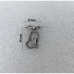 Fashion, accesorii si bijuterii - Femei - Bijuterii femei - Pandantive femei - Pandantiv, Jolie Silver, Argint 925, Model Inima in Inima, 0.9 g, 18x11 mm - Infinity.ro