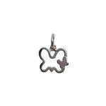 Fashion, accesorii si bijuterii - Femei - Bijuterii femei - Pandantive femei - Pandantiv, Jolie Silver, Argint 925, Model Fluture Dublu, 0.9g, 1.2 cm x 1.2 cm - Infinity.ro