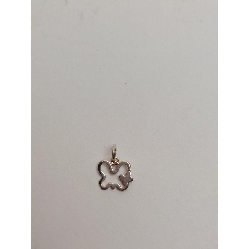Fashion, accesorii si bijuterii - Femei - Bijuterii femei - Pandantive femei - Pandantiv, Jolie Silver, Argint 925, Model Fluture Dublu, 0.9g, 1.2 cm x 1.2 cm - Infinity.ro