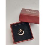 Fashion, accesorii si bijuterii - Femei - Bijuterii femei - Pandantive femei - Pandantiv, Jolie Silver, Argint 925, Model Fluture Dublu, 0.9g, 1.2 cm x 1.2 cm - Infinity.ro