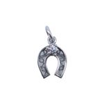 Fashion, accesorii si bijuterii - Femei - Bijuterii femei - Pandantive femei - Pandantiv din Argint 925 Potcoava Filigran cu Piatra - Infinity.ro