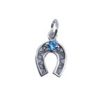 Fashion, accesorii si bijuterii - Femei - Bijuterii femei - Pandantive femei - Pandantiv din Argint 925 Potcoava Filigran cu Piatra - Infinity.ro