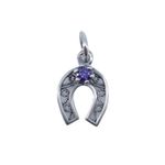 Fashion, accesorii si bijuterii - Femei - Bijuterii femei - Pandantive femei - Pandantiv din Argint 925 Potcoava Filigran cu Piatra - Infinity.ro