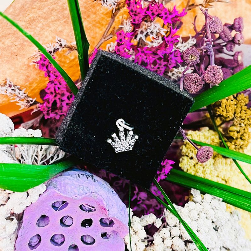 Fashion, accesorii si bijuterii - Femei - Bijuterii femei - Pandantive femei - Pandantiv din Argint 925 Jolie Silver, Model Coroana, 15 x 10 mm, 0.9 g - Infinity.ro