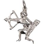 Fashion, accesorii si bijuterii - Femei - Bijuterii femei - Pandantive femei - Pandantiv din Argint 925 Jolie Silver, Zodia Sagetator, 23 x 16 mm, 1.1 g - Infinity.ro