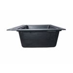 Casa si Gradina - Sanitare - Chiuveta bucatarie si accesorii - Chiuvete bucatarie - Chiuveta din compozit de granit pentru bucatarie Negru metalic ELEFANT PREMIUM 5852 VESTA - Infinity.ro