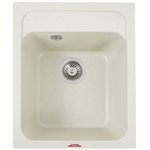 Casa si Gradina - Sanitare - Chiuveta bucatarie si accesorii - Chiuvete bucatarie - Chiuveta din compozit de granit pentru bucatarie nisip ELEFANT PREMIUM 4050 KORRADO - Infinity.ro