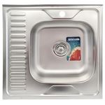 Casa si Gradina - Sanitare - Chiuveta bucatarie si accesorii - Chiuvete bucatarie - MIXXUS Z6060R-08-180MD chiuveta bucatarie din inox - Infinity.ro