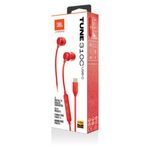 TV, Audio-Video si Foto - Portabile audio - Casti audio - Casti cu Fir, Mufa Type-C - JBL 310C - Rosu - Infinity.ro