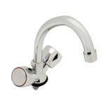 Casa si Gradina - Sanitare - Chiuveta bucatarie si accesorii - Baterii bucatarie - Set 2 Baterii apa rece+calda OLIVIA DS-91029 - Infinity.ro