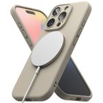Laptop, Telefoane si Tablete - Telefoane mobile si accesorii - Accesorii Telefoane - Huse telefoane - Husa pentru iPhone 16 Pro - Ringke Silicone Magnetic MagSafe - Stone - Infinity.ro