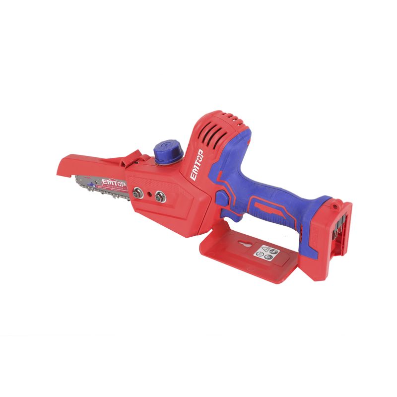 Casa si Gradina - Gradinarit si plante - Utilaje gradina - Fierastraie cu lant - Mini fierastrau cu lant fara acumulator si incarcator, motor fara perii (brushless), 15cm - ELGA2068, EMTOP - Infinity.ro