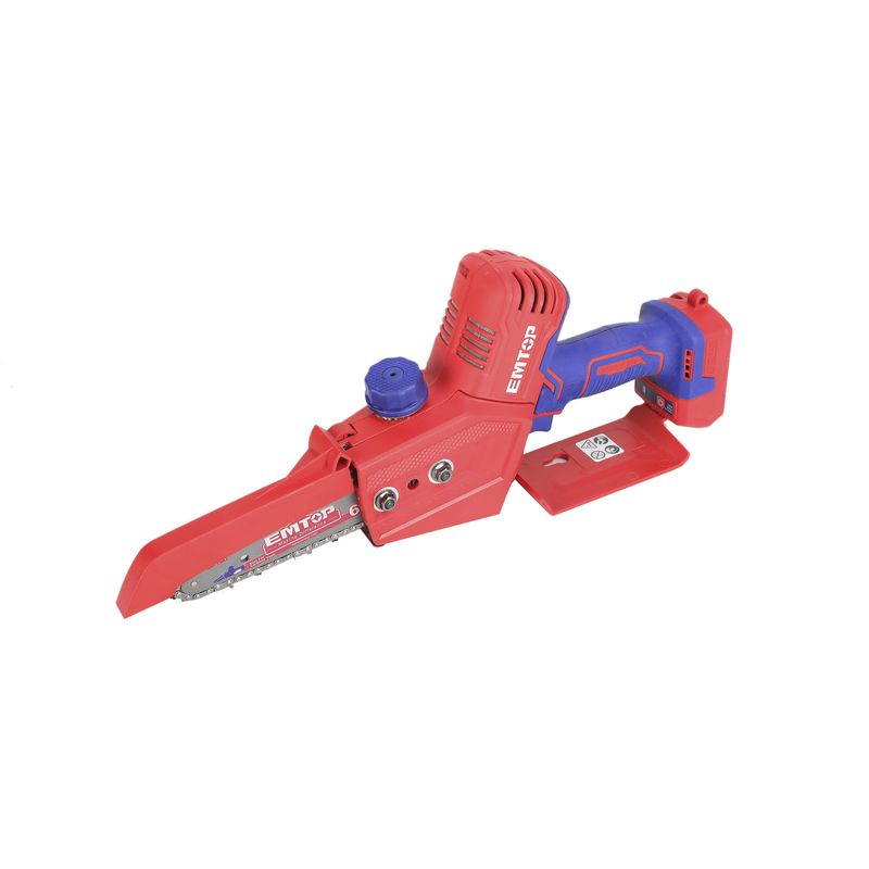 Casa si Gradina - Gradinarit si plante - Utilaje gradina - Fierastraie cu lant - Mini fierastrau cu lant fara acumulator si incarcator, motor fara perii (brushless), 15cm - ELGA2068, EMTOP - Infinity.ro