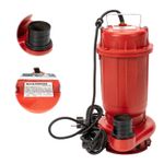 Casa si Gradina - Gradinarit si plante - Instalatii si accesorii pentru irigatii - Pompe apa - Pompa pentru apa murdara din fonta, WQD rosie 16 m, 1100W, 250 l/min - Infinity.ro