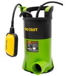 Casa si Gradina - Gradinarit si plante - Instalatii si accesorii pentru irigatii - Pompe apa - Pompa submersibila monoetajata 750W in carcasa din plastic PROCRAFT PN27 - Infinity.ro