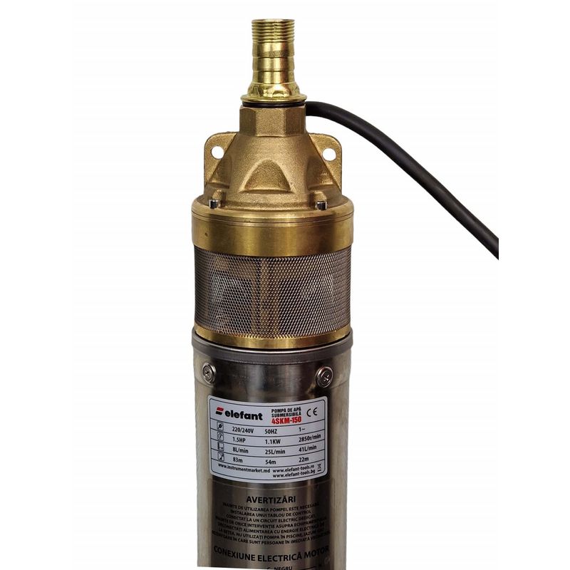 Casa si Gradina - Gradinarit si plante - Instalatii si accesorii pentru irigatii - Pompe apa - Pompa submersibila ELEFANT 4SKM150 - Infinity.ro