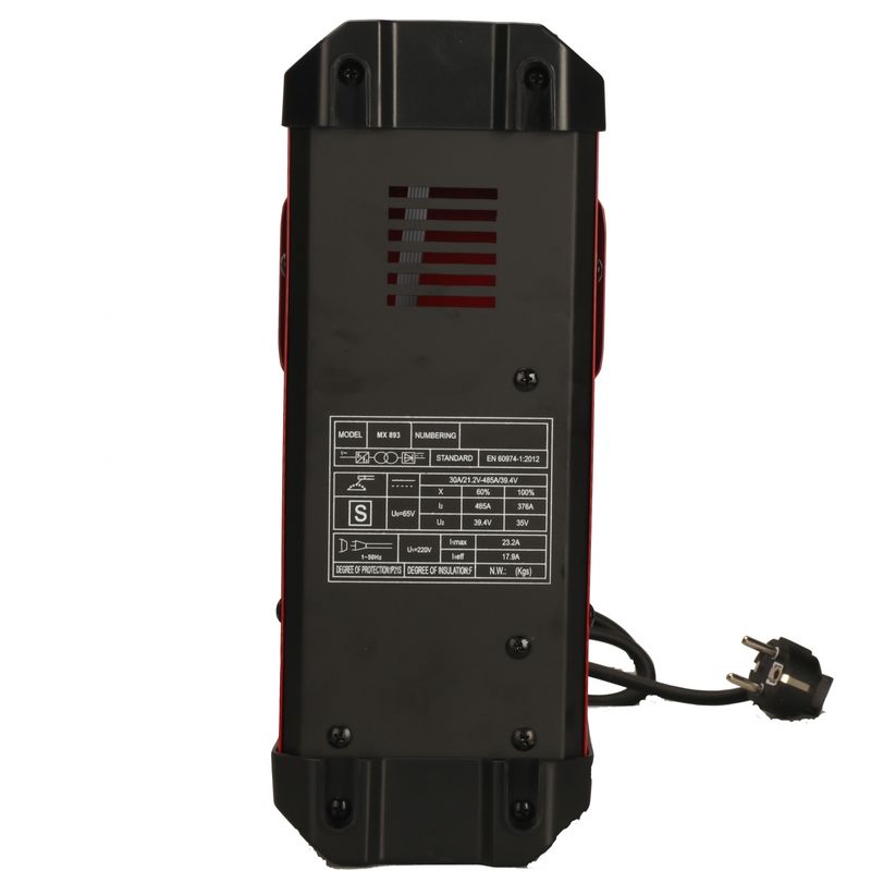 Casa si Gradina - Constructii - Scule electrice si accesorii - Aparate de sudura - Invertor de sudura 485 A, EDON XL MMA, electrod 1.6 - 5 mm, Hot Start, Arc Forta, Anti - Stick, cabluri 3M - Infinity.ro