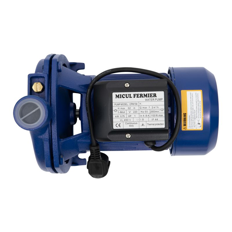 Casa si Gradina - Gradinarit si plante - Instalatii si accesorii pentru irigatii - Pompe apa - Pompa de suprafata pentru apa DRK CPM158 (Lazio mare) 750 W, 2850 rpm, aspiratie 9 m, refulare 36 m - Infinity.ro