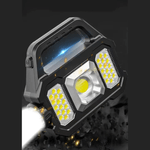 Casa si Gradina - Corpuri si surse de iluminat - Iluminat exterior - Lanterne - Lanterna Andowl Q-D855, proiector lateral COB, incarcare USB - Infinity.ro