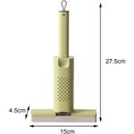 Market - Curatenie si intretinere casa - Produse menaj - Mopuri - Mini Mop, Flippy, Pentru Uz Casnic, Sistem Autostoarcere, Portabil, Mop cu Burete, Rotire 180°,15 x 27.5 cm, Verde - Infinity.ro