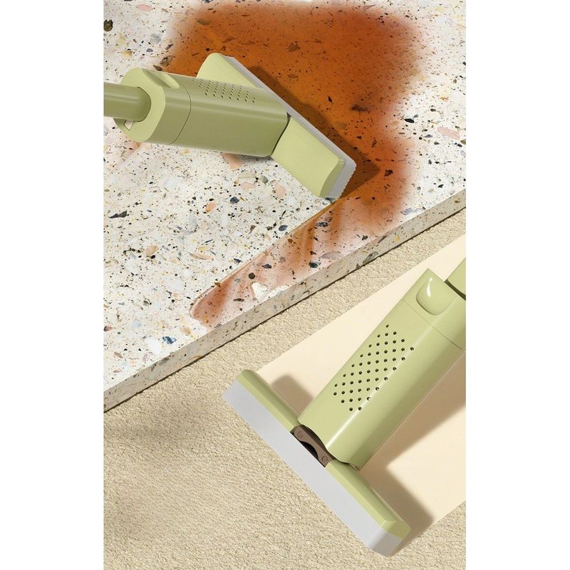 Market - Curatenie si intretinere casa - Produse menaj - Mopuri - Mini Mop, Flippy, Pentru Uz Casnic, Sistem Autostoarcere, Portabil, Mop cu Burete, Rotire 180°,15 x 27.5 cm, Verde - Infinity.ro