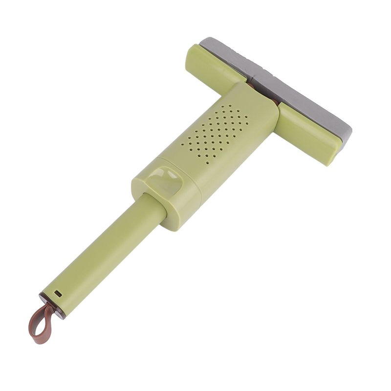 Market - Curatenie si intretinere casa - Produse menaj - Mopuri - Mini Mop, Flippy, Pentru Uz Casnic, Sistem Autostoarcere, Portabil, Mop cu Burete, Rotire 180°,15 x 27.5 cm, Verde - Infinity.ro
