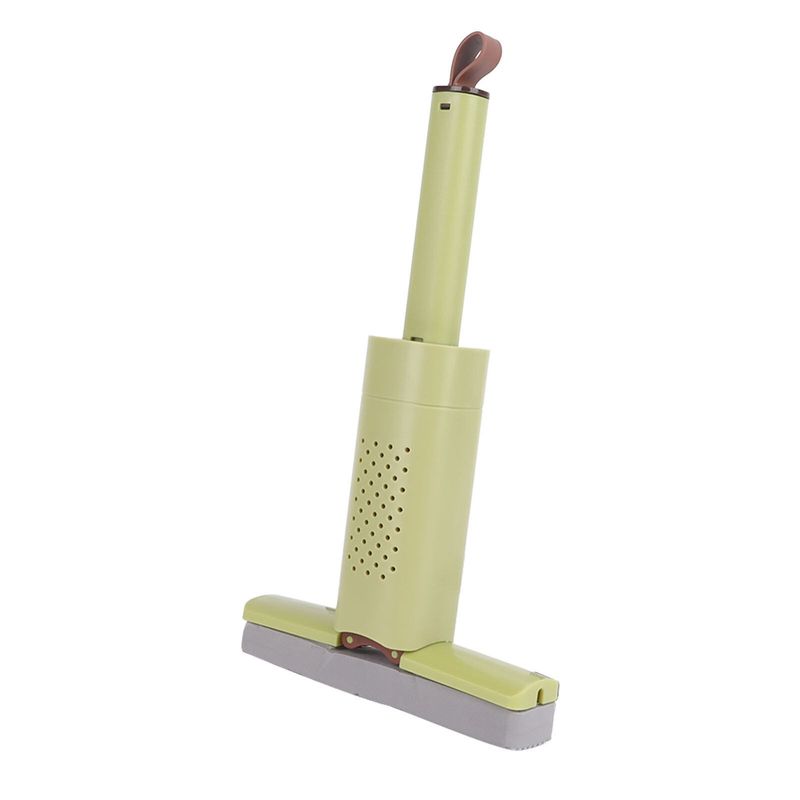 Market - Curatenie si intretinere casa - Produse menaj - Mopuri - Mini Mop, Flippy, Pentru Uz Casnic, Sistem Autostoarcere, Portabil, Mop cu Burete, Rotire 180°,15 x 27.5 cm, Verde - Infinity.ro